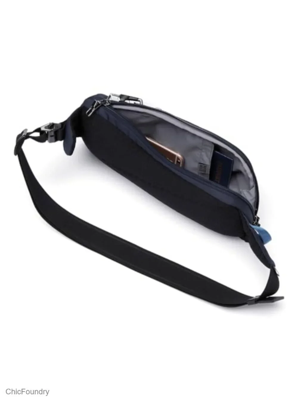 Lockable Crossbody Sling Bag with RFID Protection